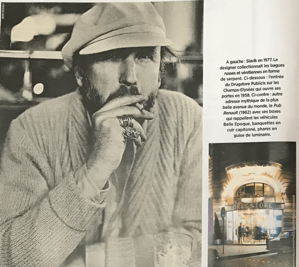 Slavik, père du drugstore