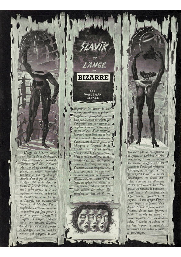 Slavik ou l'ange du bizarre - Waldemar George