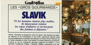 Slavik s'entretient avec Christian Millau